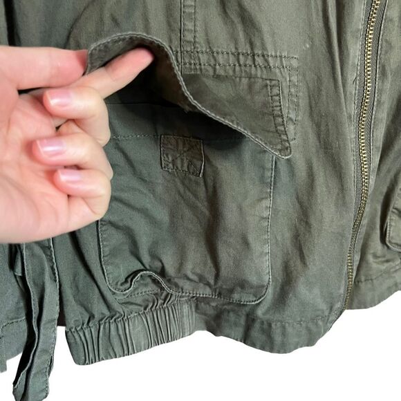 3 for $30! Costa Blanca green cargo coat - Picture 9 of 11